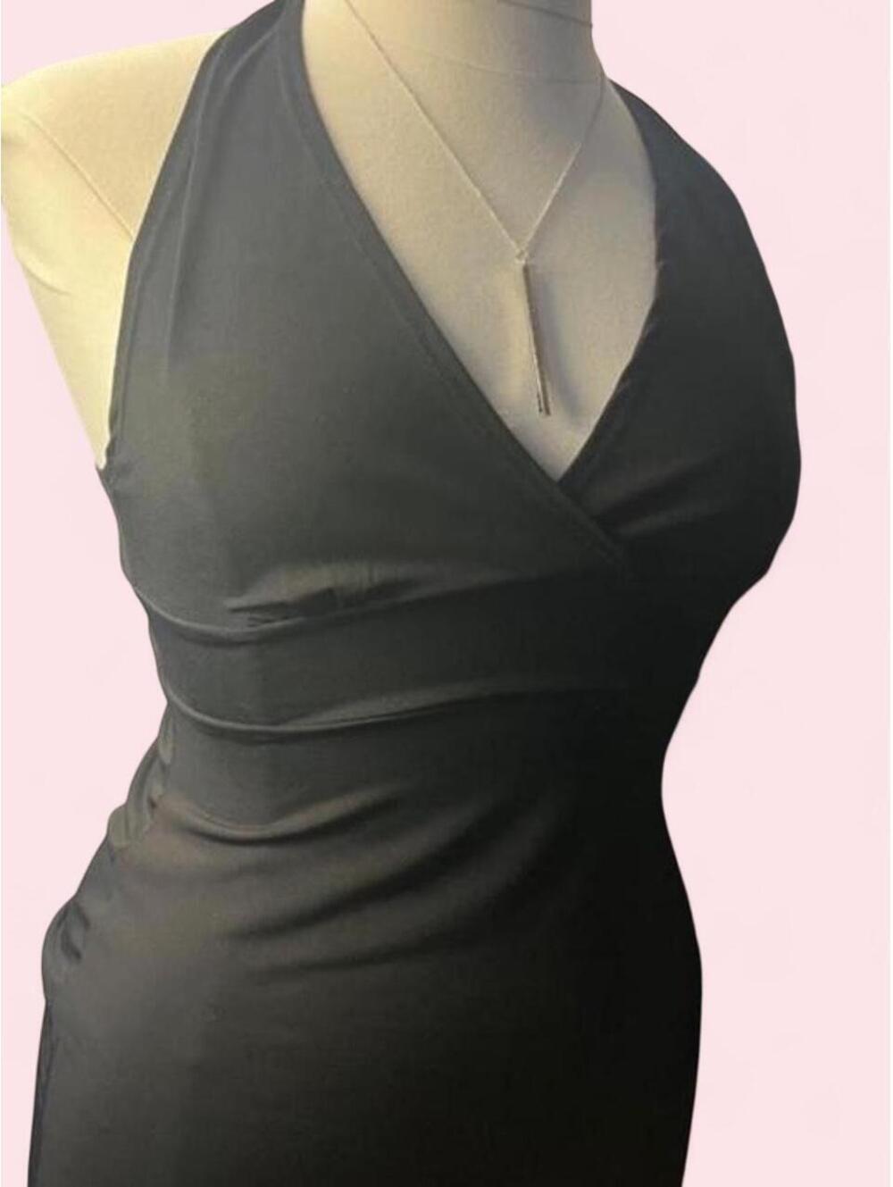 Aqua Women's Black Dress